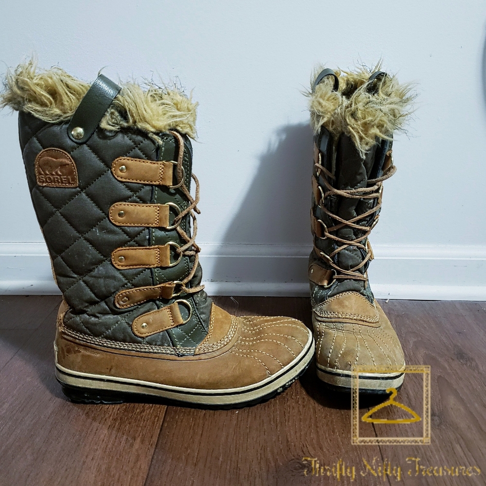 Sorel Faux Fur Winter Boots